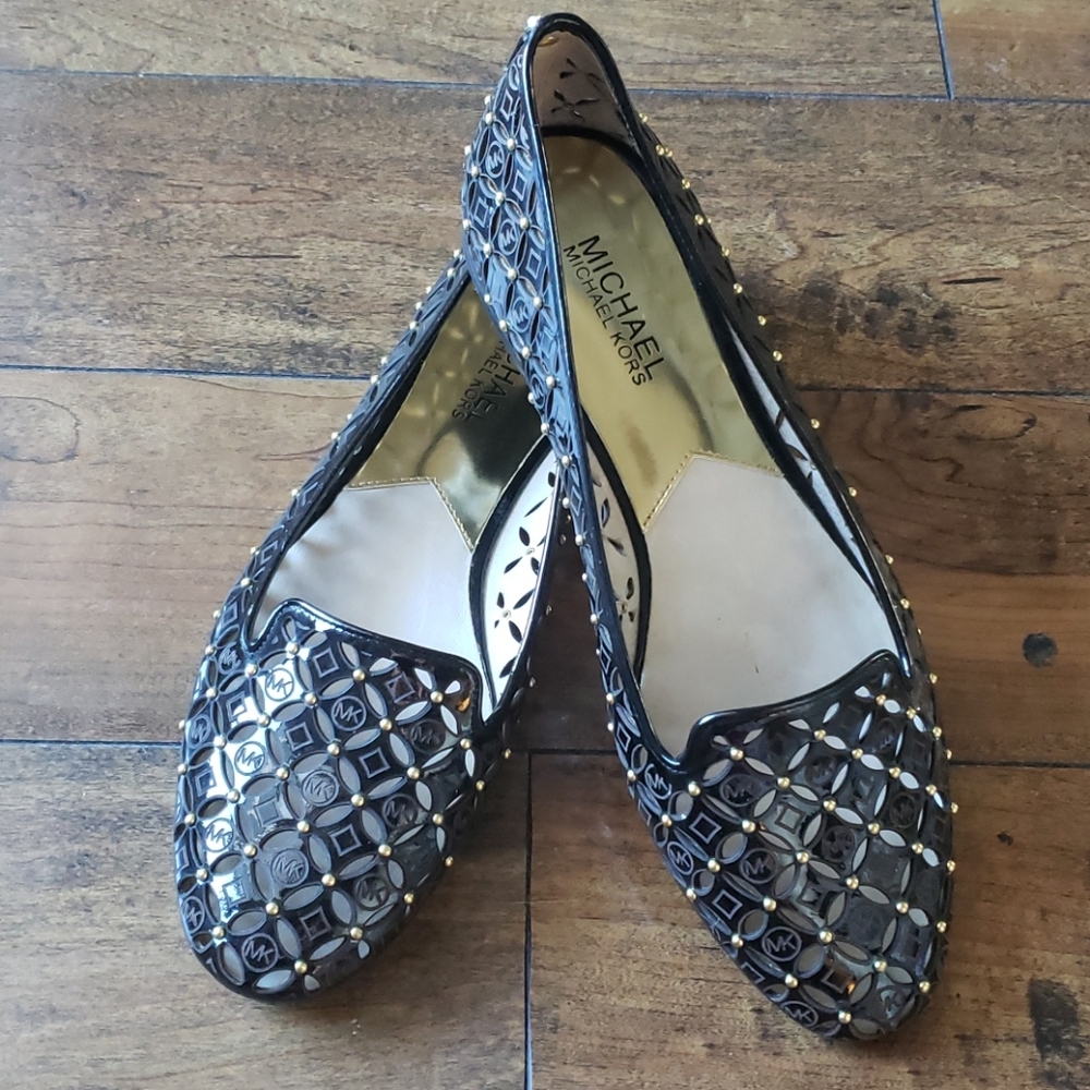Michael Kors Laser-cut Flats